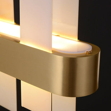 brass chandelier modern